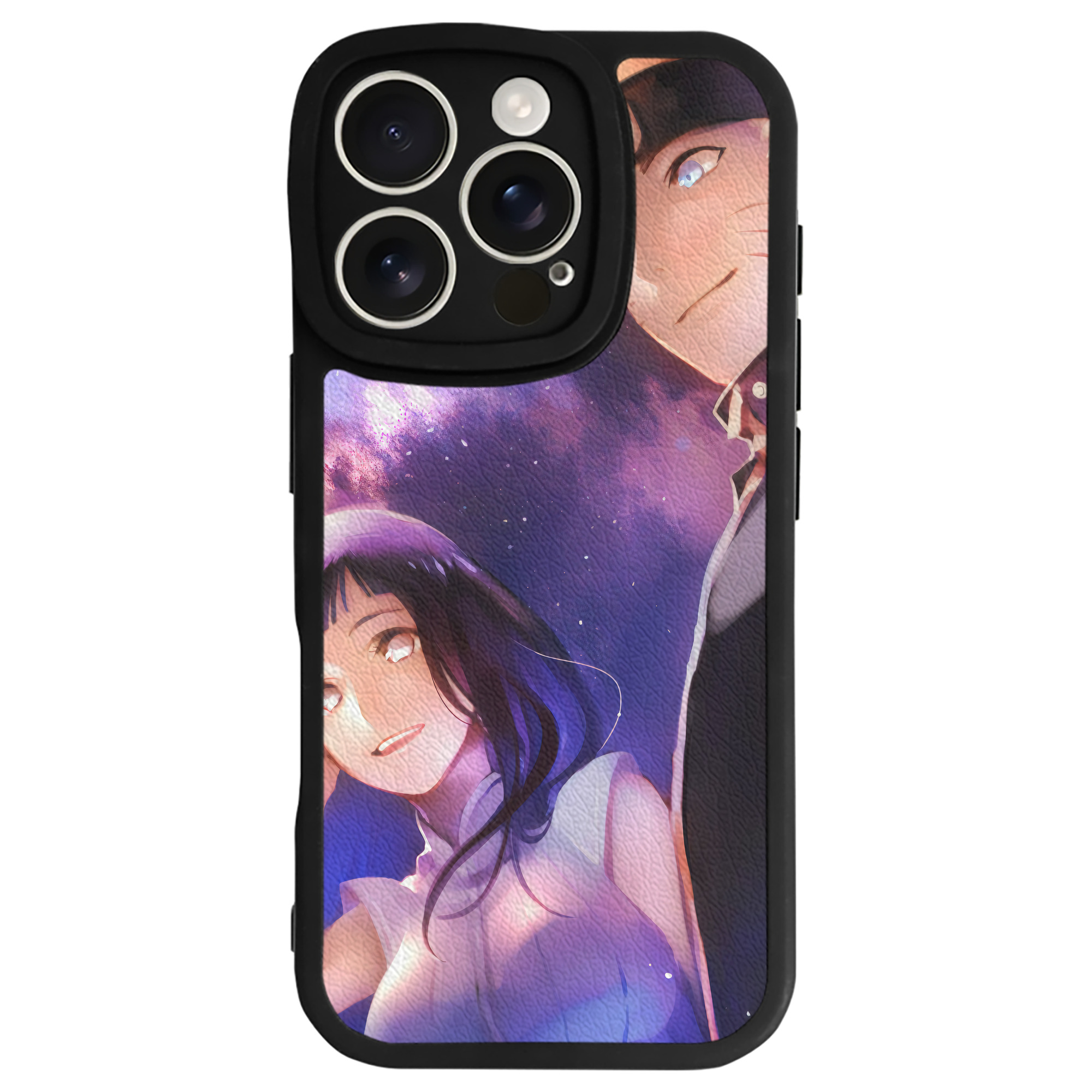 （画像用） NARUTO -ナルト- NARUTO -ナルト- 疾風伝 【iPhone 16シリーズ対応】シリコンスマホケース（レザー調） 材質：シリコン